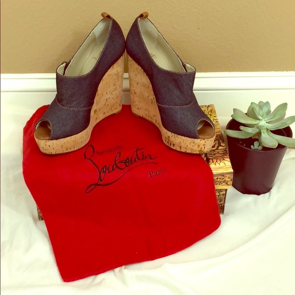 Christian Louboutin Shoes - Christian Louboutin Wedges size 39